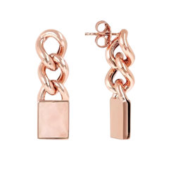 Orecchini Bronzallure Pendenti Con Pietra Naturale Cabochon WSBZ01914.RQ