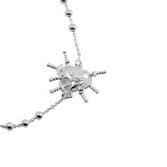 Nove25 7-Sword Heart Rosary Bracelet