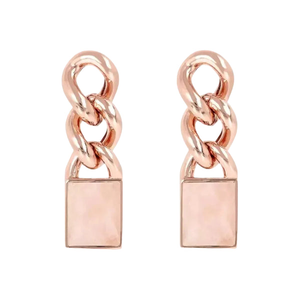 Orecchini Bronzallure Pendenti Con Pietra Cabochon Naturale -