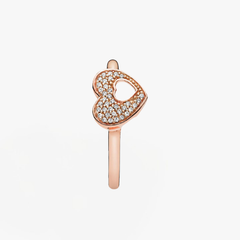 Anello Pandora Con Cuore Grande 186550CZ