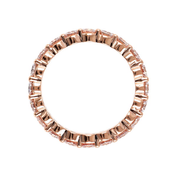Anello Bronzallure Tre Fasce In Golden Rosè Con Cubic Zirconia WSBZ01931W-56