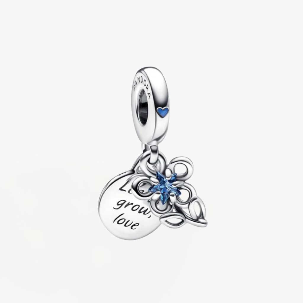 Pandora Flower of the Future Pendant Charm