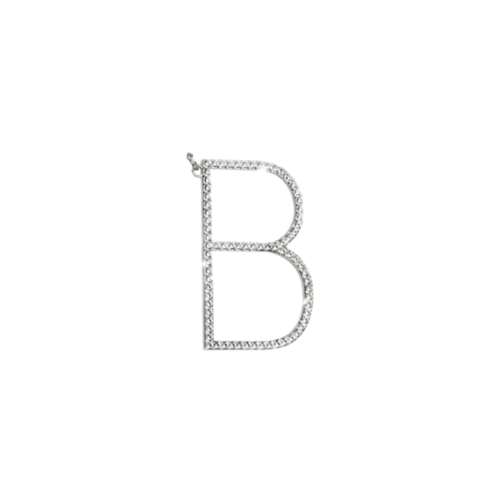 Ciondolo Rebecca My World Silver Iniziale Lettera B Con Zirconi SWAKAB52