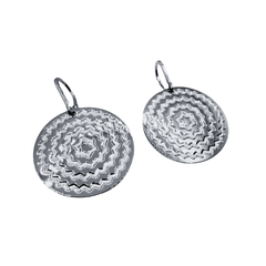 Pendientes colgantes de plata Rebecca Miami