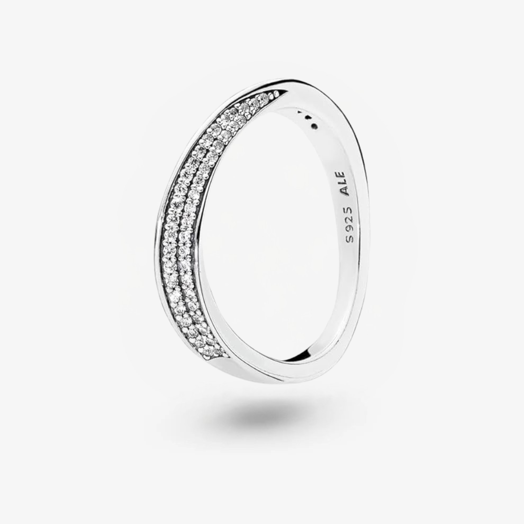 Pandora Elegant Waves Ring