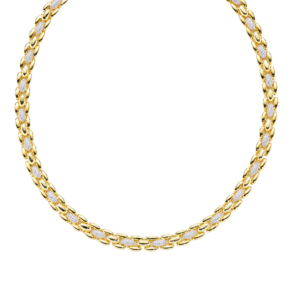 Collana Amen Collezione Sirio con Zirconi in Lega OTCLSIRGBZ