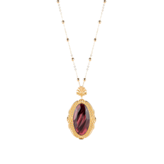 Rebecca Necklace With Brame Pendant