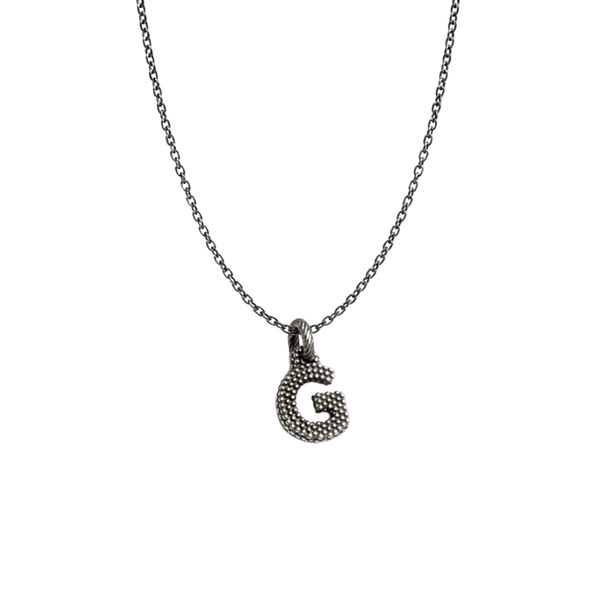 Collana Nove25 Iniziale G Puntinata N25COL00353