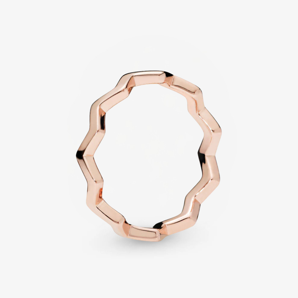 Anello Pandora Zig Zag Rosè 187752
