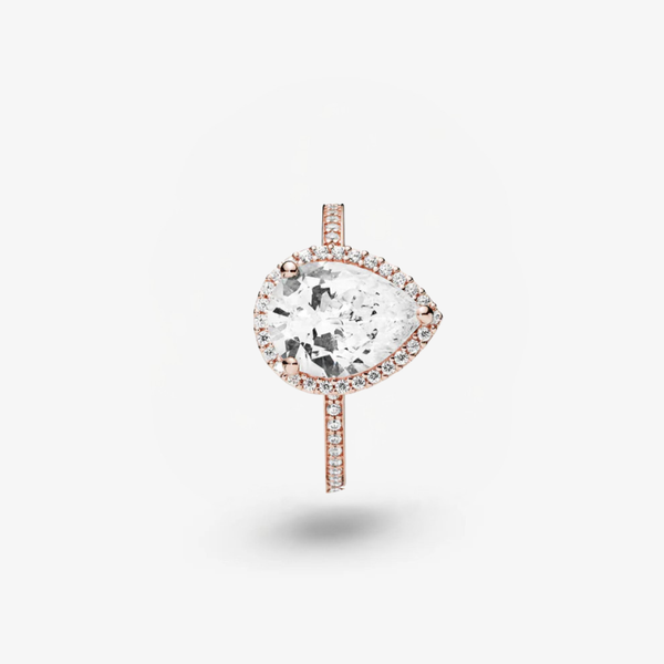 Anello Pandora Punto Luce Goccia Scintillante 186251CZ