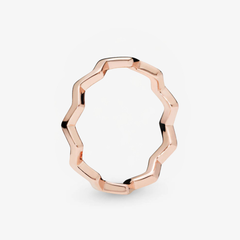 Anello Pandora Zig Zag Rosè 187752