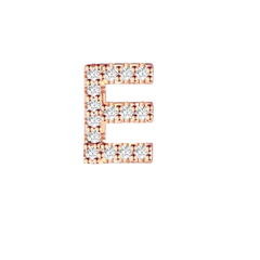 Versari Mono Orecchino Iniziale Pavè OL023