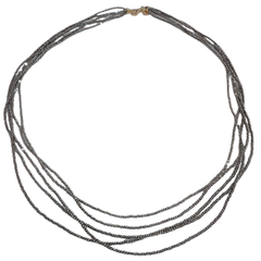 Bronzallure Multi-Strand Necklace with Natural Stones