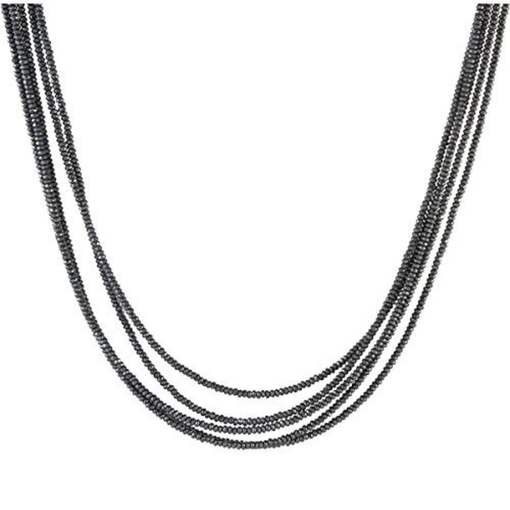 Bronzallure Multi-Strand Necklace with Natural Stones