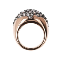 Bronzallure Aurora Ring with White Zircons
