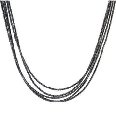 Bronzallure Multi-Strand Necklace with Natural Stones
