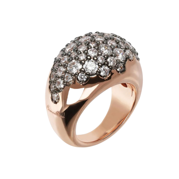 Anillo Bronzallure Aurora con circonitas blancas