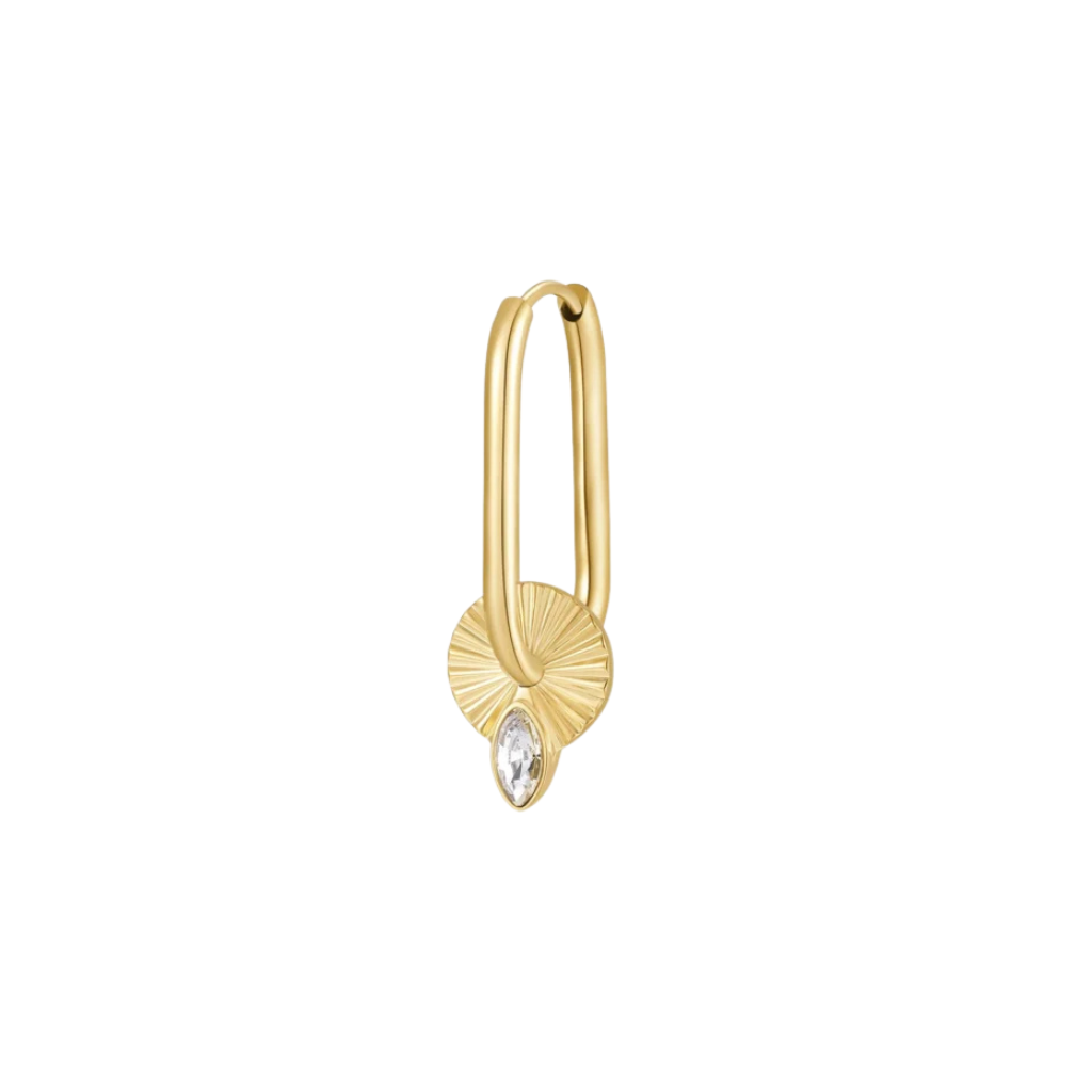 Mono Orecchino Brosway Chakra Dorato BHKE110