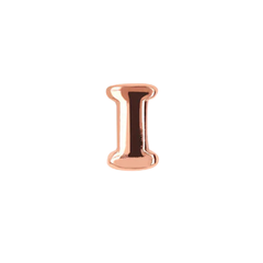 Versari Initial Single Earring Rosé