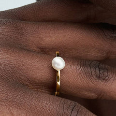 Pandora Cultured Freshwater Pearl Ring