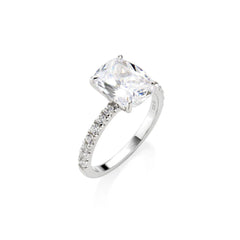 Anello Amen Solitario Pietra Zirconia Taglio Radiante RNUREBBZ-14