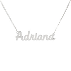 Collar de nombre personalizado de acero NOMBRE