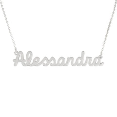 Collar de nombre personalizado de acero NOMBRE