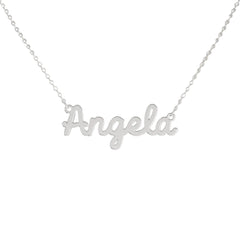 Collar de nombre personalizado de acero NOMBRE