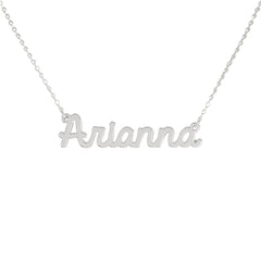 Collar de nombre personalizado de acero NOMBRE