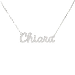 Collar de nombre personalizado de acero NOMBRE