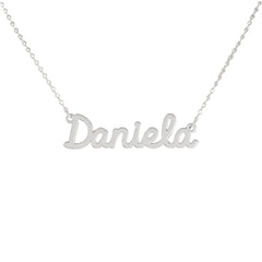 Collar de nombre personalizado de acero NOMBRE