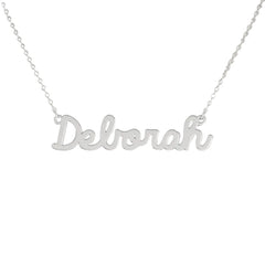 Collar de nombre personalizado de acero NOMBRE