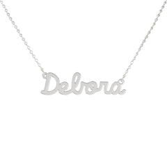 Collar de nombre personalizado de acero NOMBRE