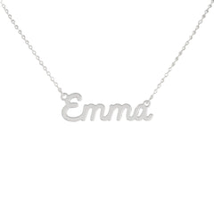 Collar de nombre personalizado de acero NOMBRE