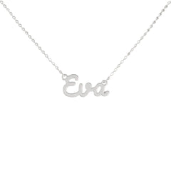 Collar de nombre personalizado de acero NOMBRE