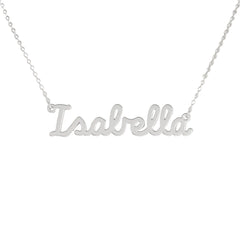 Collar de nombre personalizado de acero NOMBRE