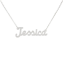 Collar de nombre personalizado de acero NOMBRE