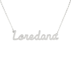 Collar de nombre personalizado de acero NOMBRE