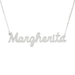 Collar de nombre personalizado de acero NOMBRE