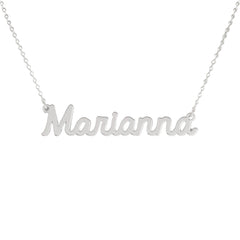 Collar de nombre personalizado de acero NOMBRE