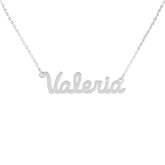 Collar de nombre personalizado de acero NOMBRE