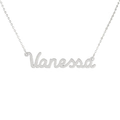Collar de nombre personalizado de acero NOMBRE