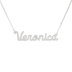 Collar de nombre personalizado de acero NOMBRE