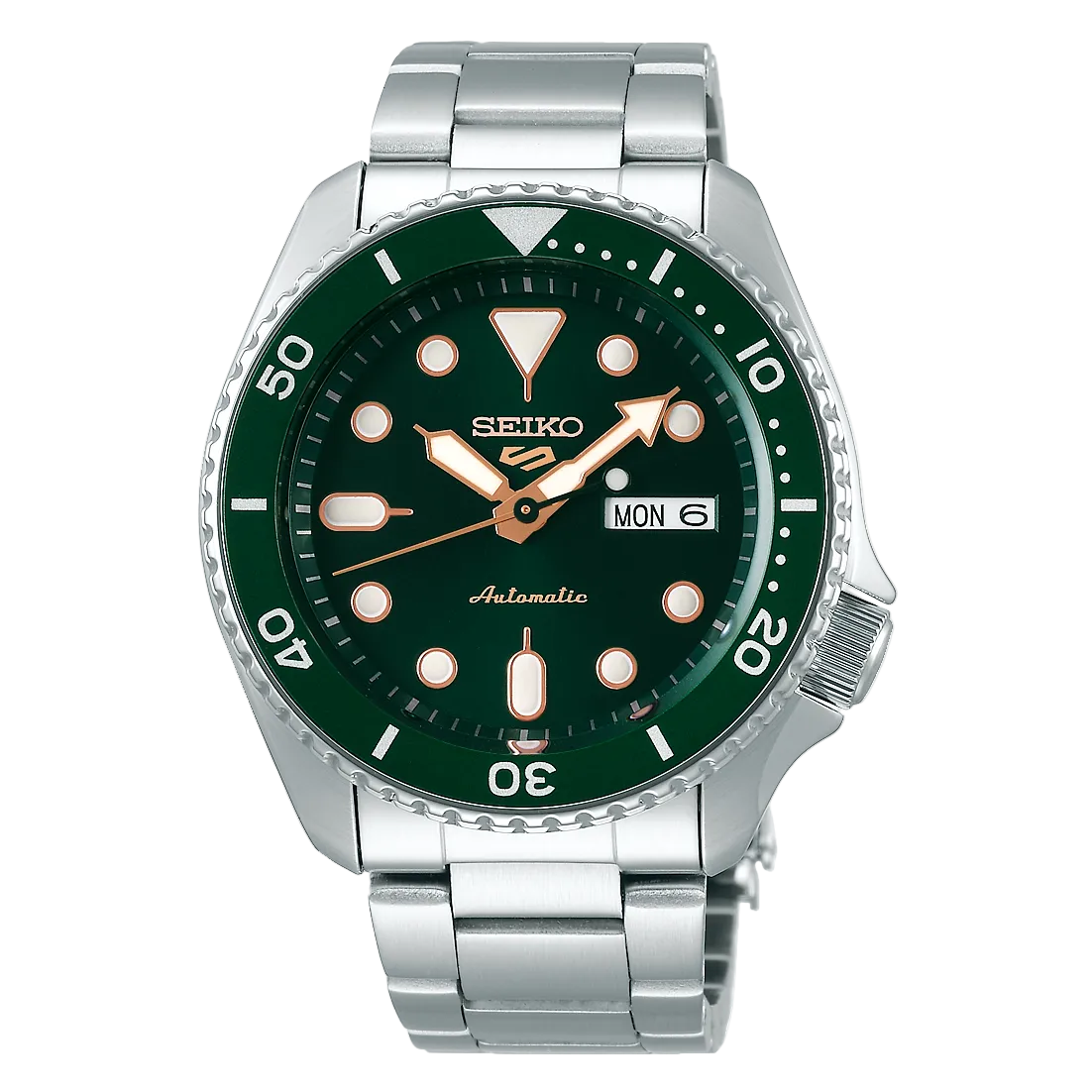 Orologio Seiko 5 Sport con Quadrante Verde Automatico SRPD63K1