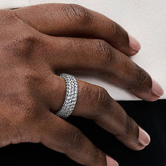 Pandora Pavé Triple Band Ring 192634C01