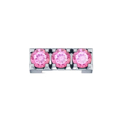 Elements Tris in Oro Bianco e Topazio Rosa DCHY9906