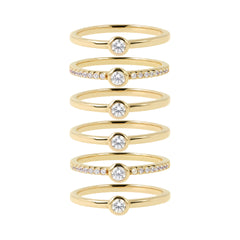 Set Bronzallure Di Anelli Golden Altissima WSBZ00764Y-WY