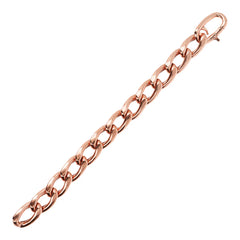 Bronzallure Bracelet With Shiny Curb Chain