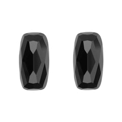 Pendientes Bronzallure Scrabble con cierre Omega