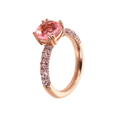 Anello Bronzallure Cocktail Con Cristallo -